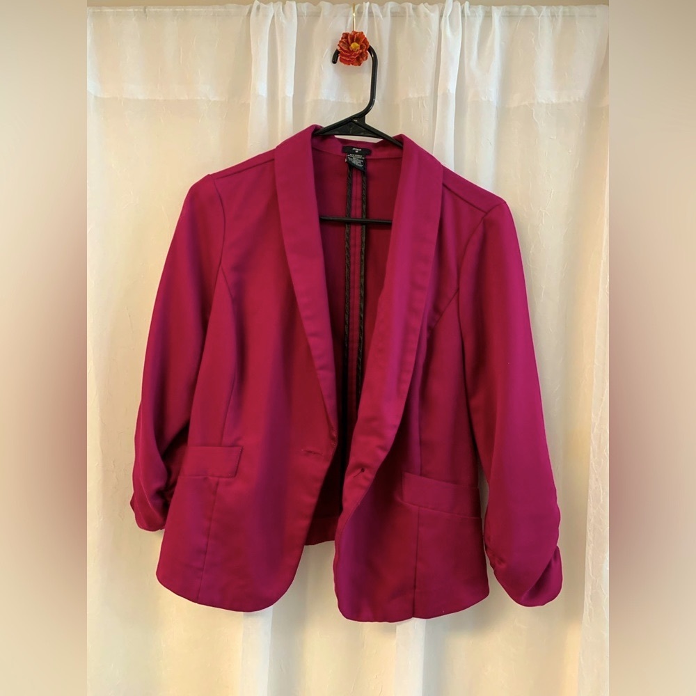 Magenta Blazer